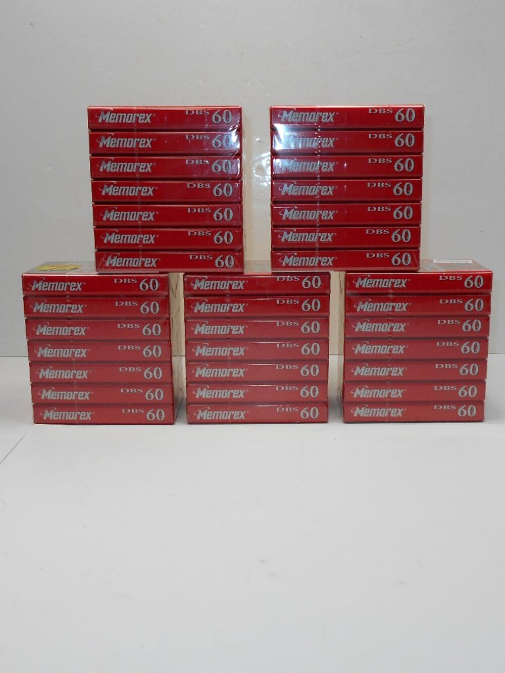 Lot 35 Memorex Dbs 60 Blank Audio Cassette Tapes Type1 Normal Bias ALL SEALED!!